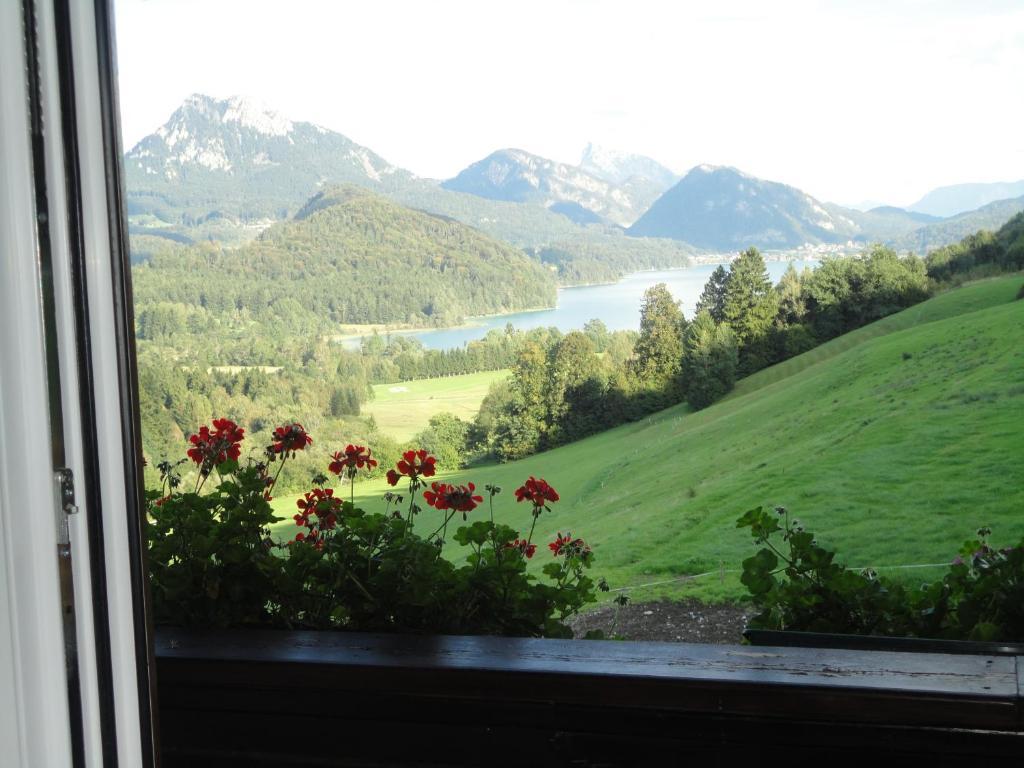 Bauernhof Strumegg Villa Hof bei Salzburg Szoba fotó